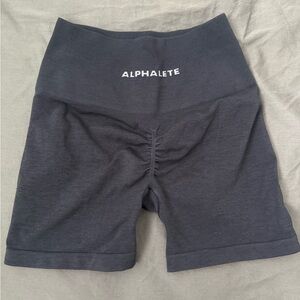 Grey alphalete amplify shorts !!